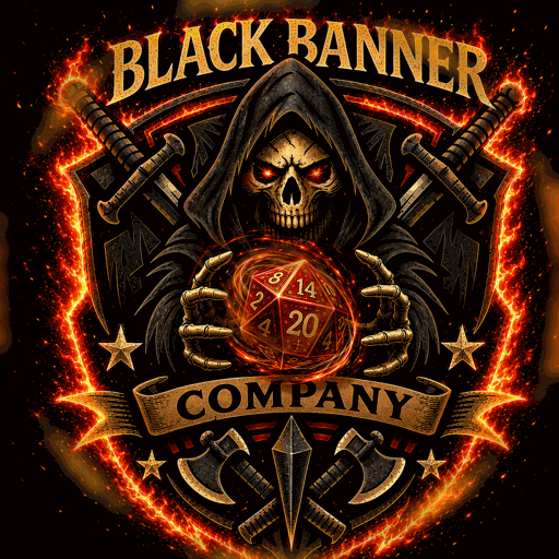 Black Banner Company Logo